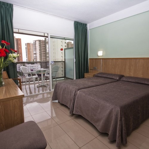 Habitación doble Hotel Perla Benidorm