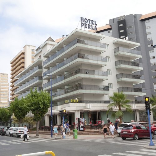 Fachada Hotel Perla Benidorm